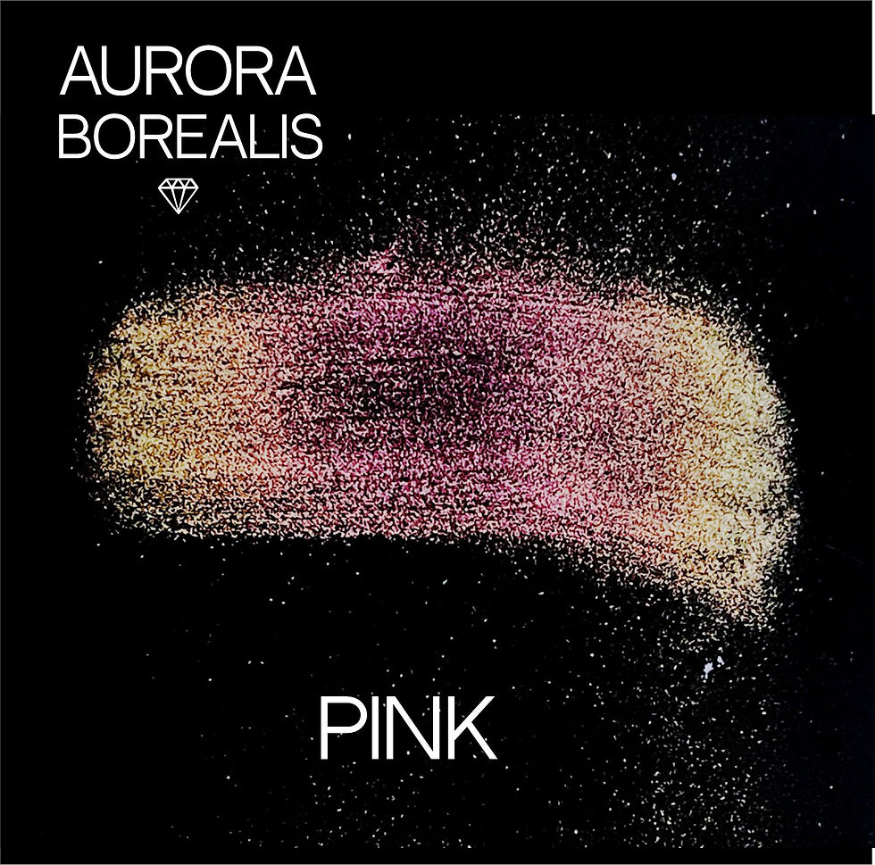 Thumbnail: Pigment set AURORA BOREALIS (Northern Lights), 4 pcs.
