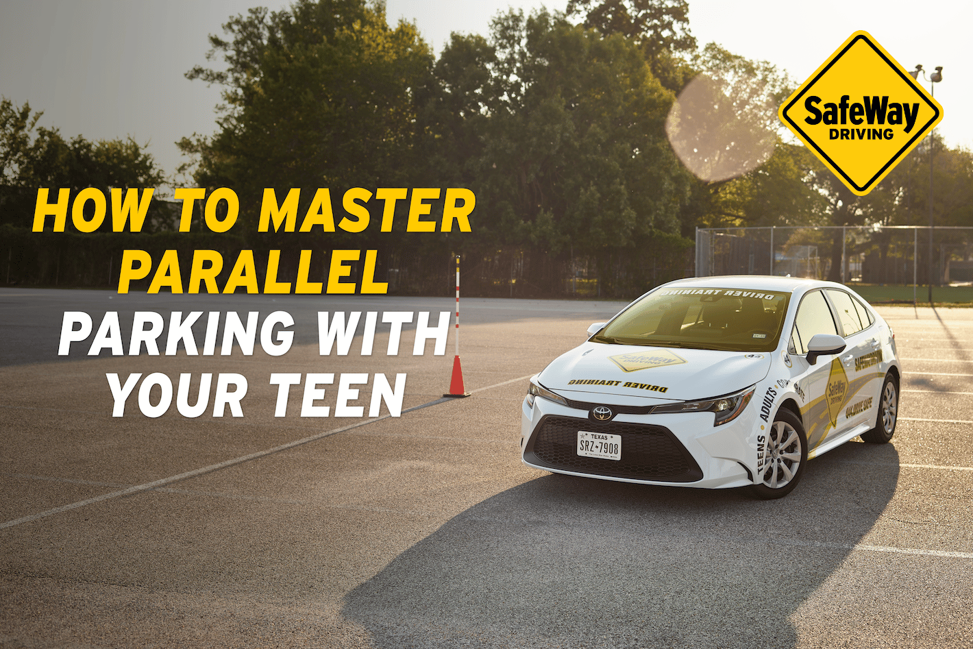 Step-by-step driving guide for beginners