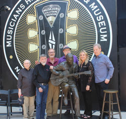 Chet Atkins Statue Finds new home