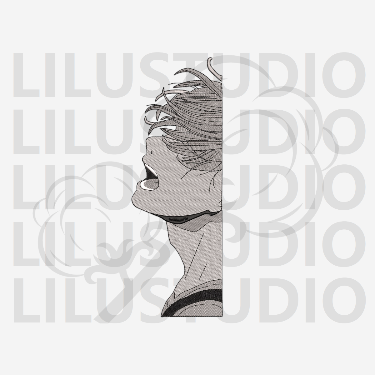 Embroidery Design for Mafuyu Sato Given character