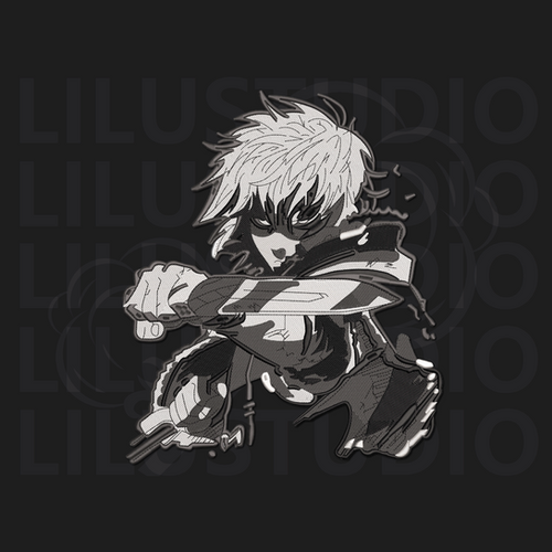 Embroidery Design for Thorfinn Vinland Saga character | LiluStudio