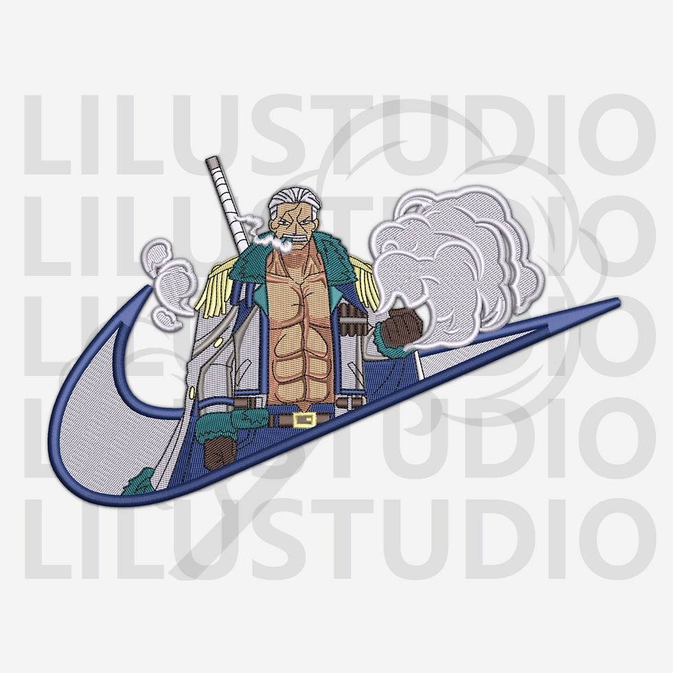 Embroidery Designs for Smoker One Piece character