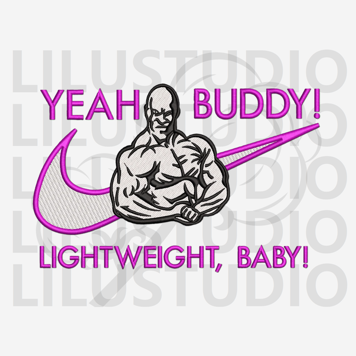 Embroidery Design for Gym Collection — Ronnie Coleman