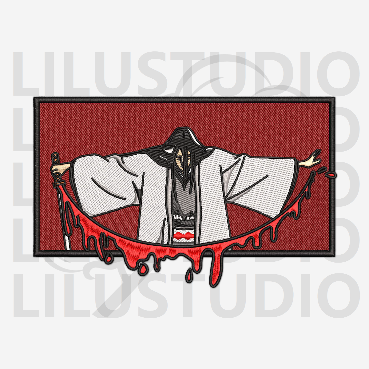 Embroidery Design for Retsu Unohana Bleach character