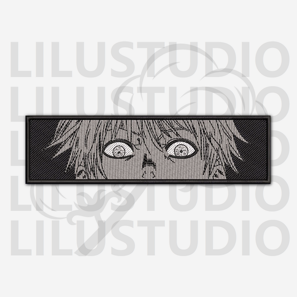 Embroidery Designs for Gojo Satoru Jujutsu Kaisen character
