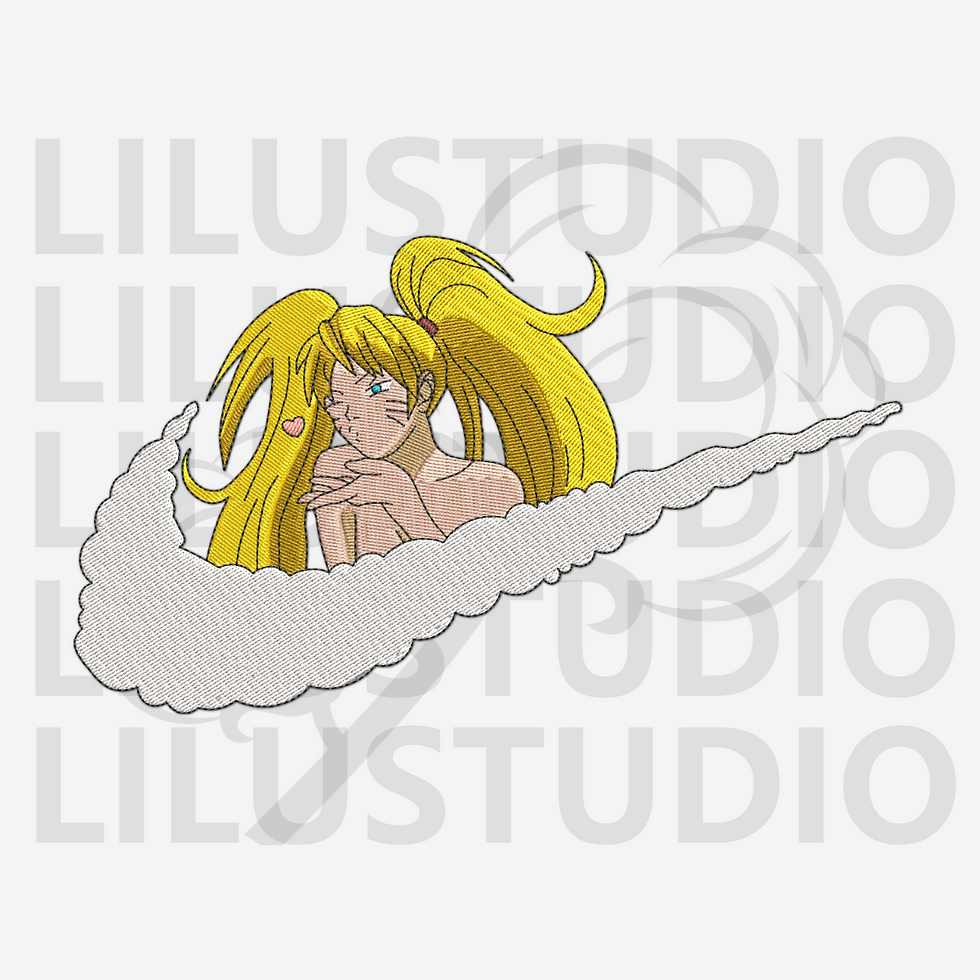 Embroidery Design for Oiroke no Jutsu Naruto