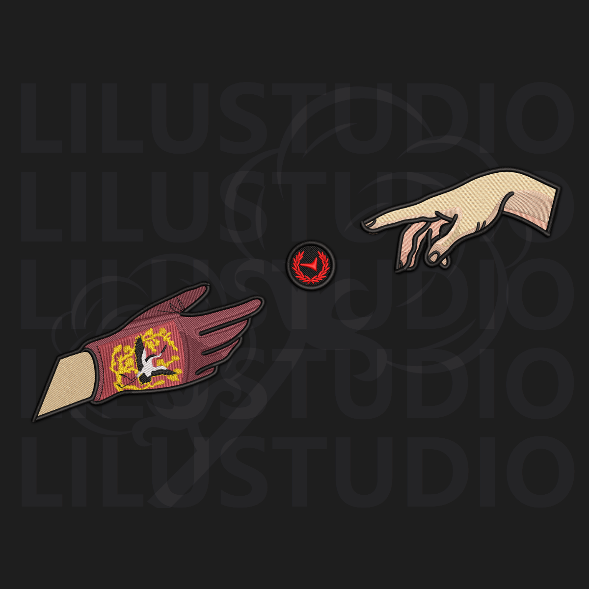 Embroidery Design for Brocade Crane CS:GO
