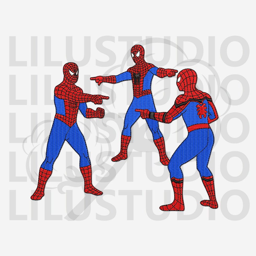 Embroidery Design for Movies collection — Spider-Man