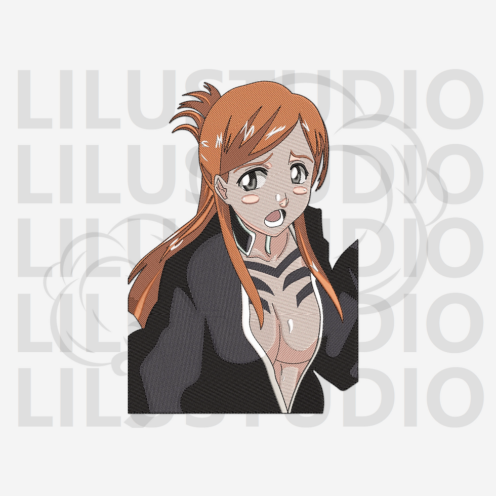 Embroidery Design for Orihime Inoue Bleach character