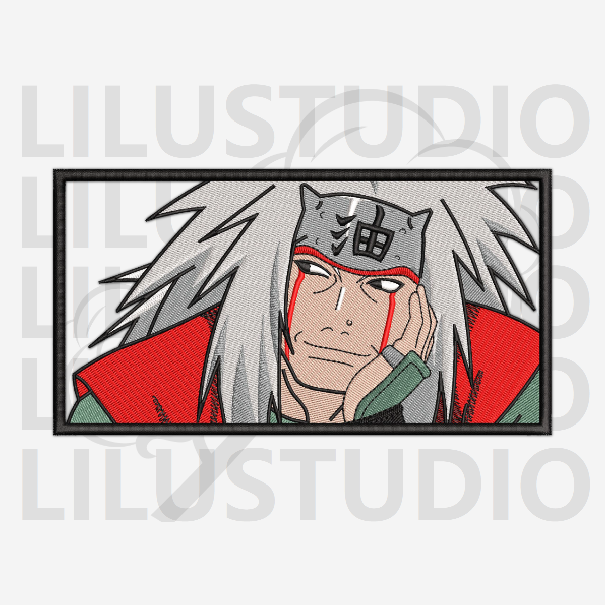 Embroidery Designs for Jiraiya Naruto character