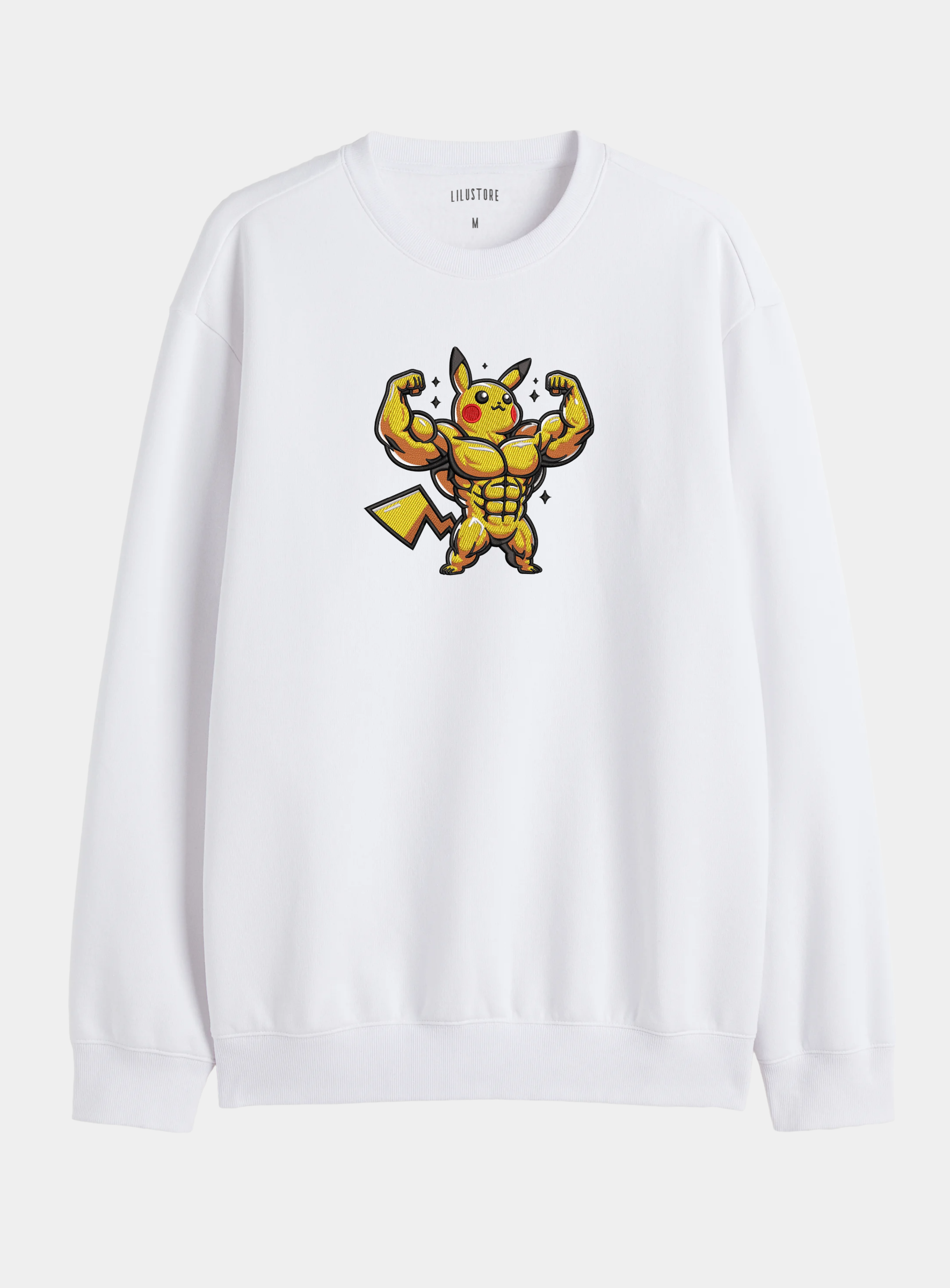 Світшот вільного силуету з вишивкою Gymkachu