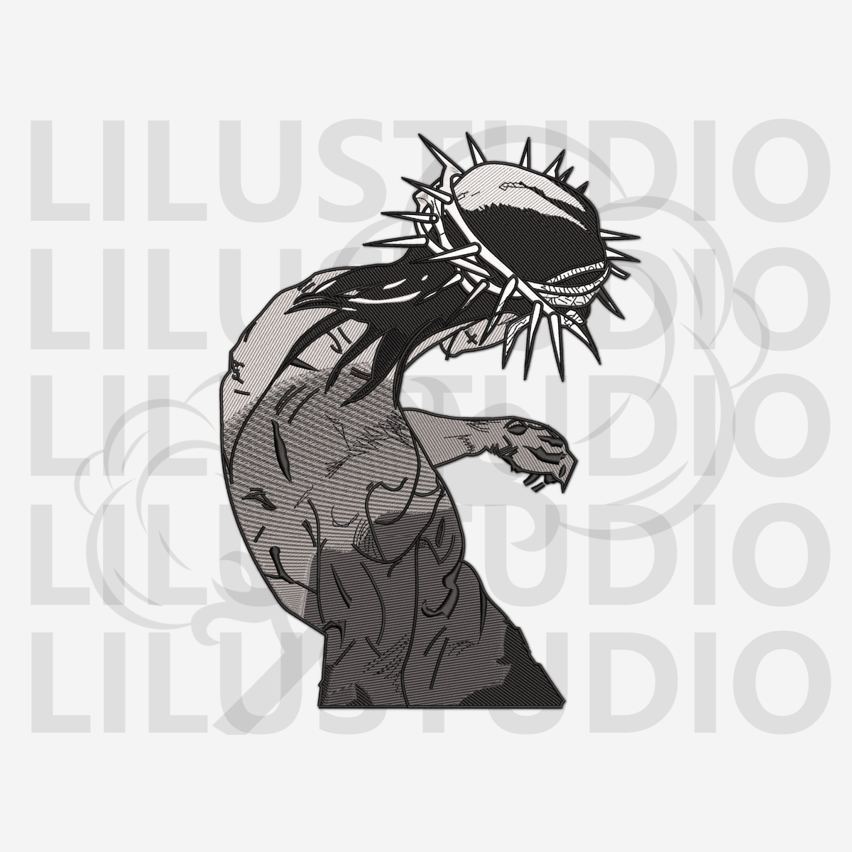 Embroidery Design for Jesus JoJo's Bizarre Adventure character