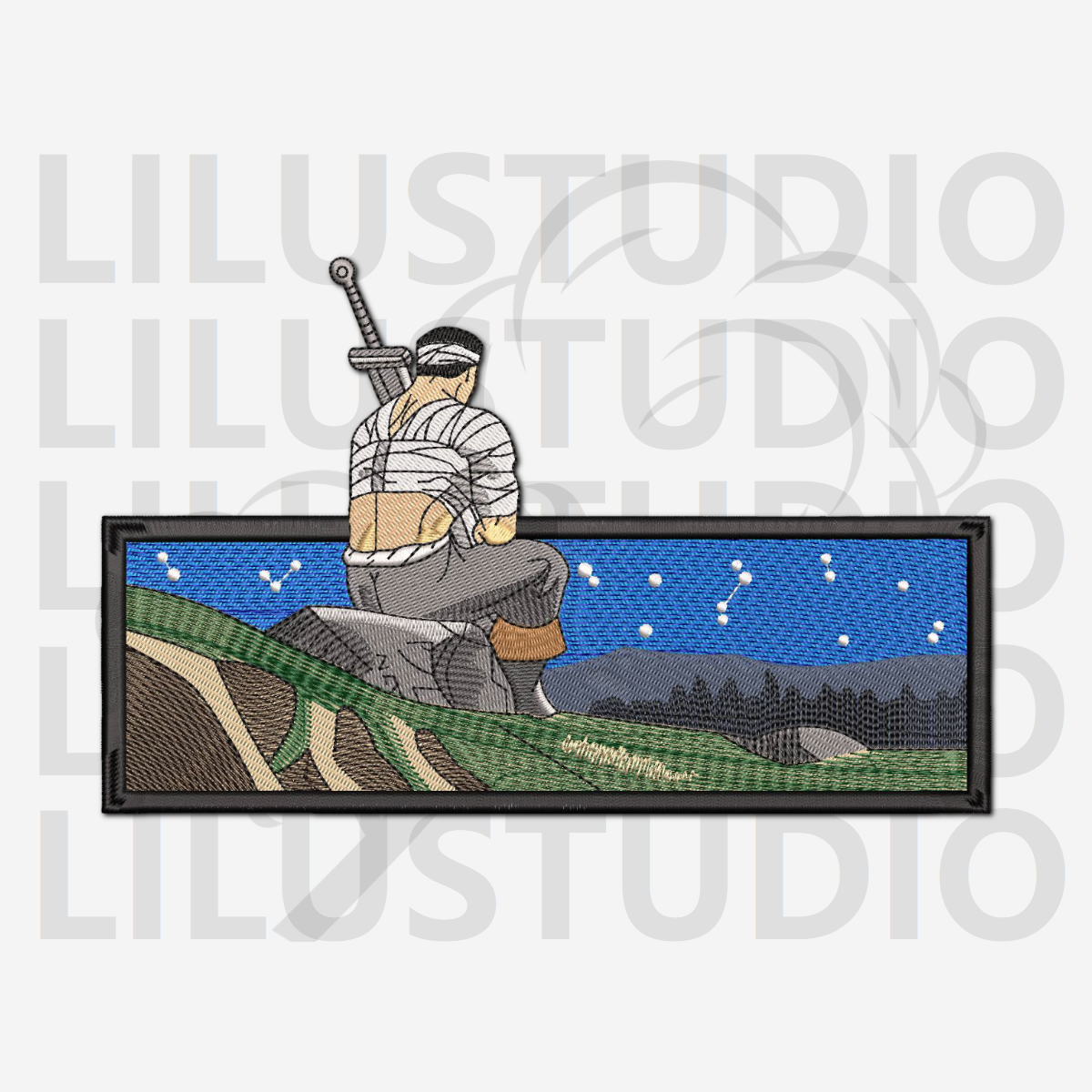 Embroidery Designs for Guts Berserk character