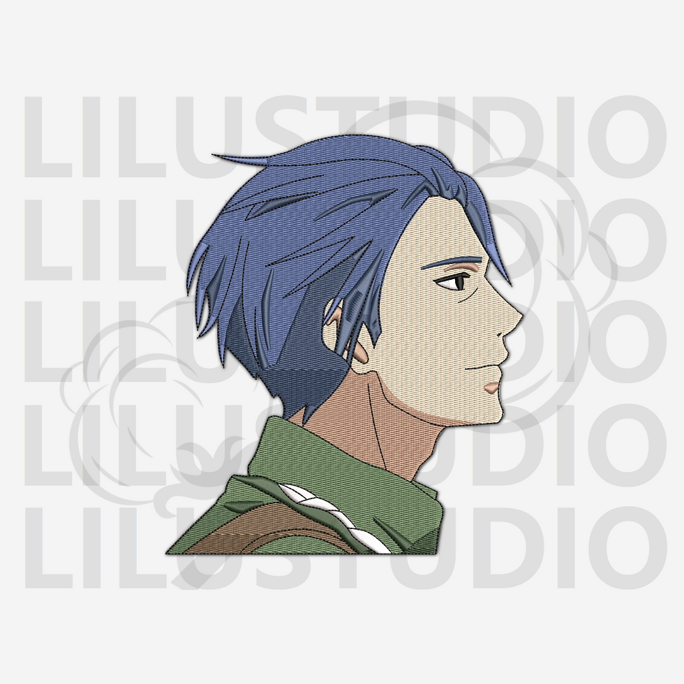 Embroidery Designs for Gilbert Bougainvillea Violet Evergarden character