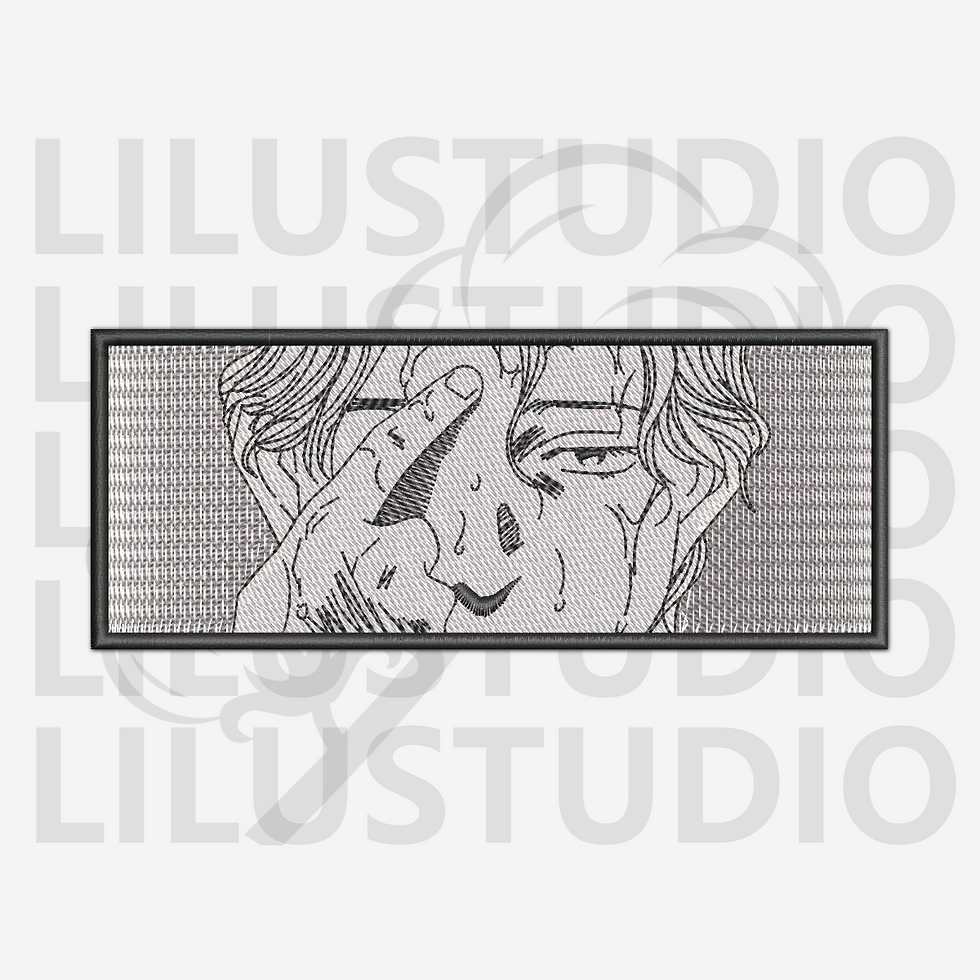 Embroidery Designs for Johan Liebert Monster character