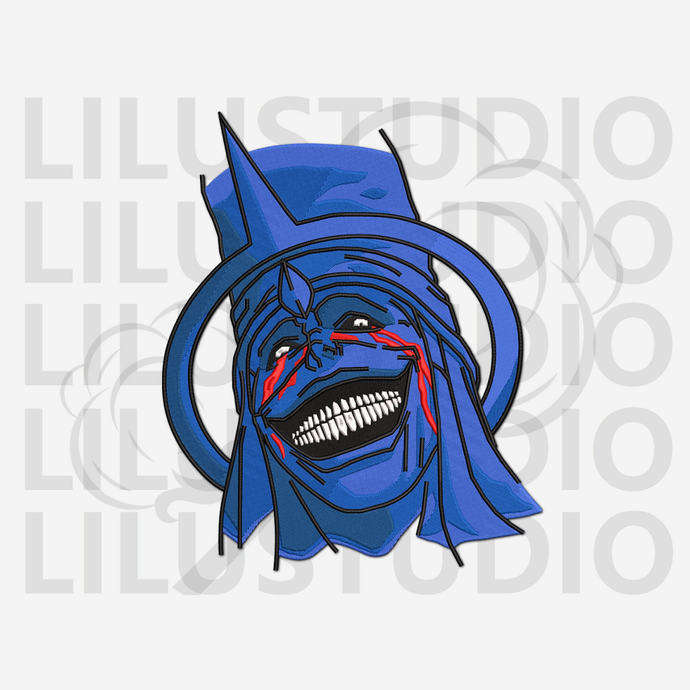 Embroidery Design for Statue of God Solo Leveling