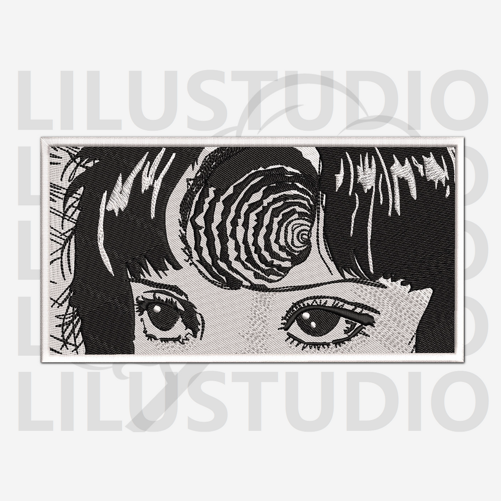 Embroidery Design for Azami Kurotani Uzumaki character