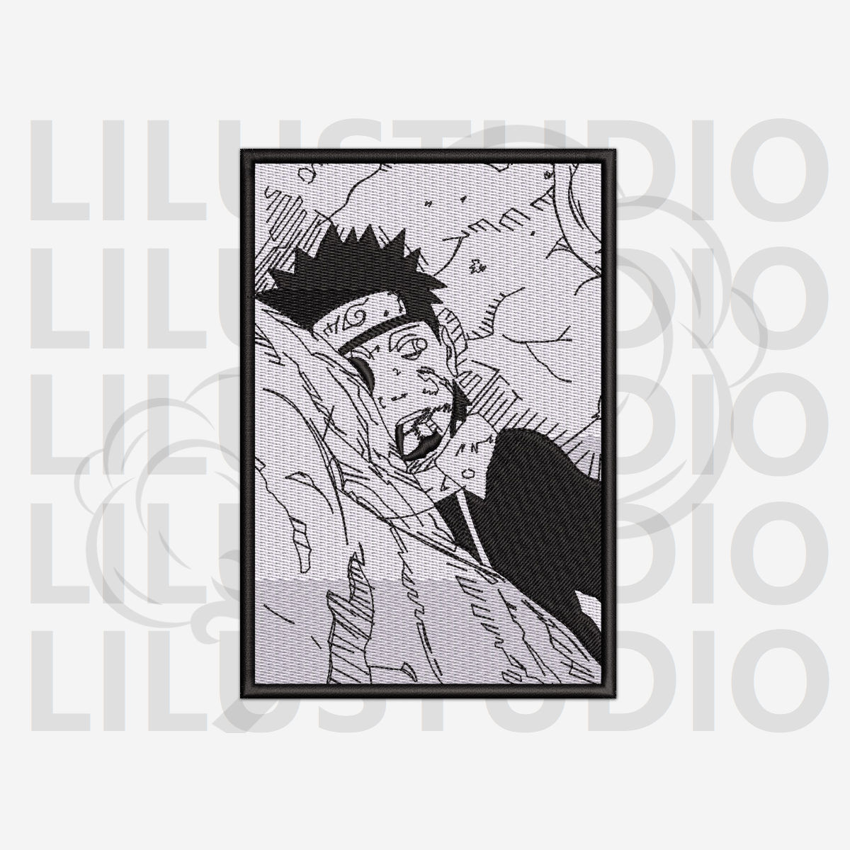 Embroidery Designs for Obito Uchiha Naruto character