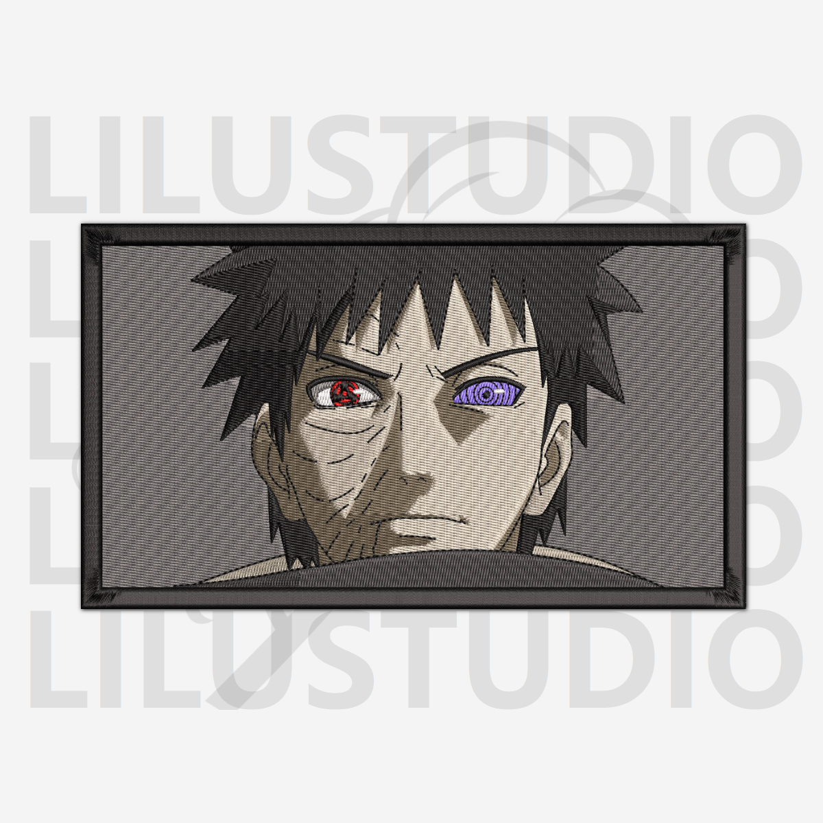 Embroidery Designs for Obito Uchiha Naruto character