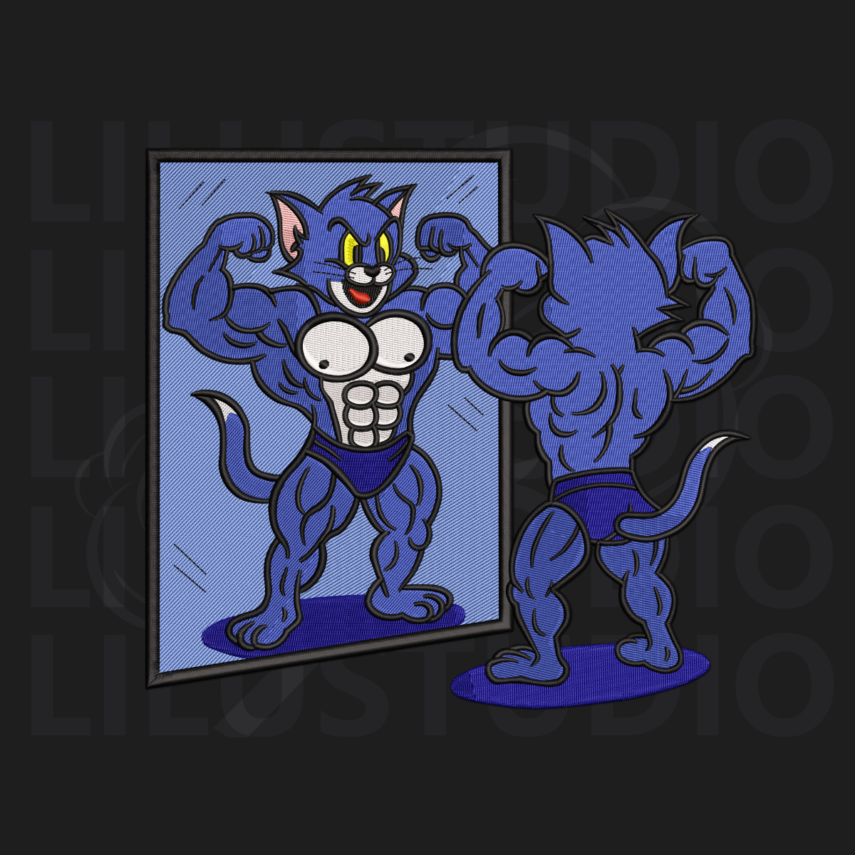 Embroidery Design for Gym Collection — Tom