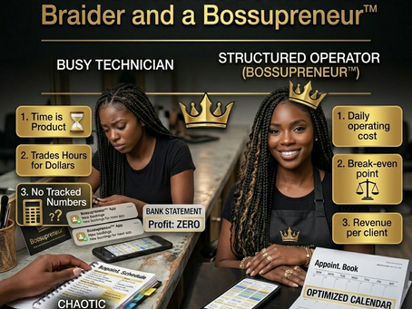 The Difference Between a Braider and a Bossupreneur™