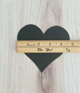 Thumbnail: Reusable Small Heart Notepad with Marker and Sponge