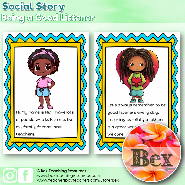 Thumbnail: Social Story - Being a Good Listener