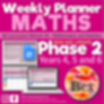 NZ Weekly Planner - Maths - Phase 2 - Google Docs - 2026 Version