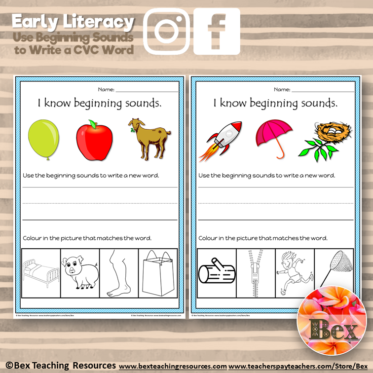 Thumbnail: Early Literacy - Use Beginning Sounds to Write a CVC Word