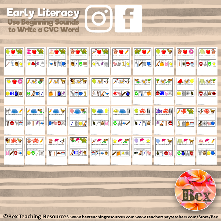 Thumbnail: Early Literacy - Use Beginning Sounds to Write a CVC Word