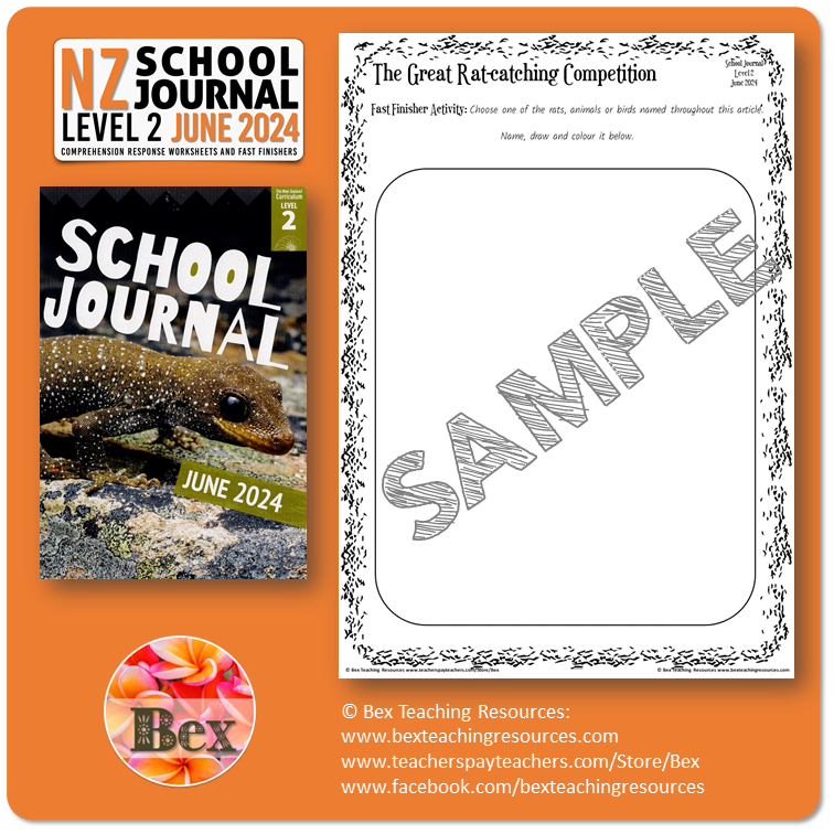 Thumbnail: NZ School Journal Responses - Level 2 June 2024
