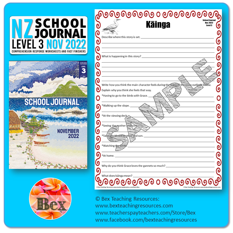 Thumbnail: NZ School Journal Responses - Level 3 NOV 2022