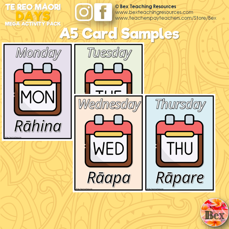 Thumbnail: Te Reo Maori - Days of the Week