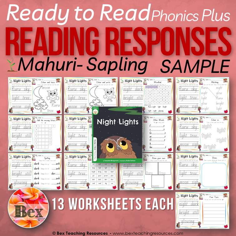 Thumbnail: Mahuri - Set A & B - Ready to Read Phonics Plus - Reading Responses