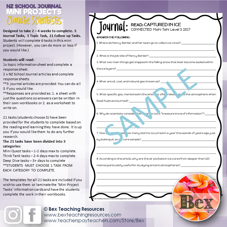 Thumbnail: NZ School Journal - Mini Project - Global Warming