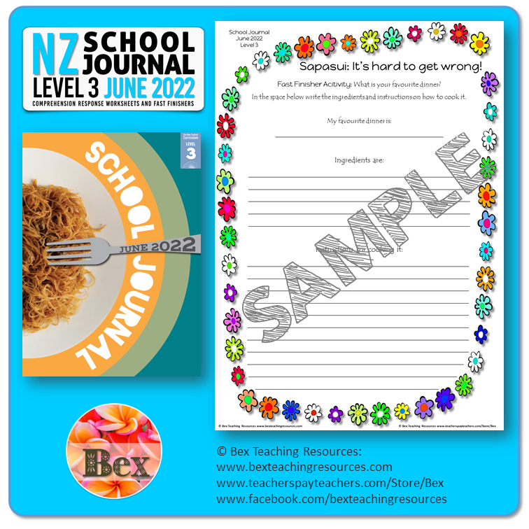 Thumbnail: NZ School Journal Responses - Level 3 June 2022