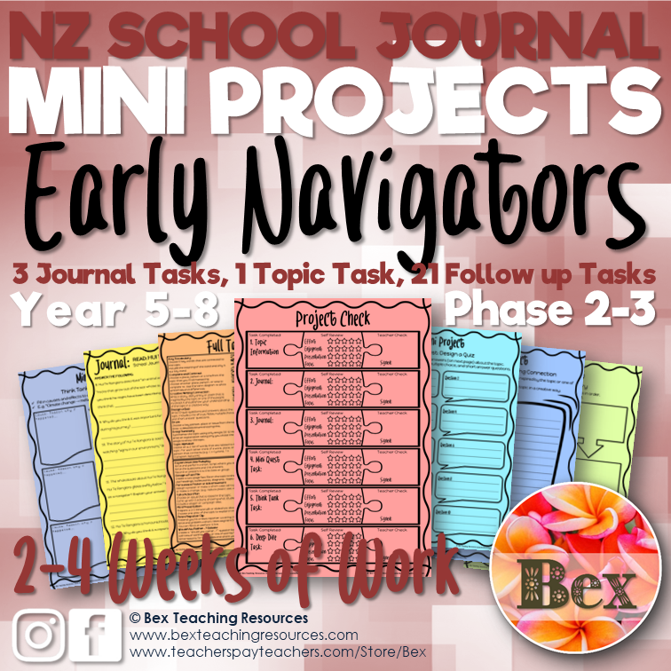 NZ School Journal - Mini Project - Early Navigators