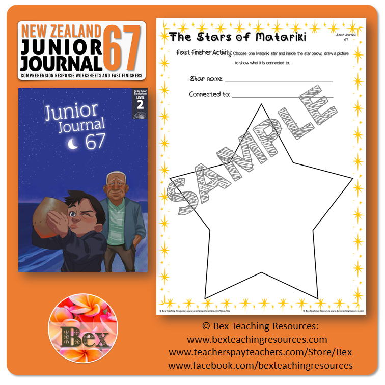Thumbnail: NZ Junior Journal 67 Reading Responses