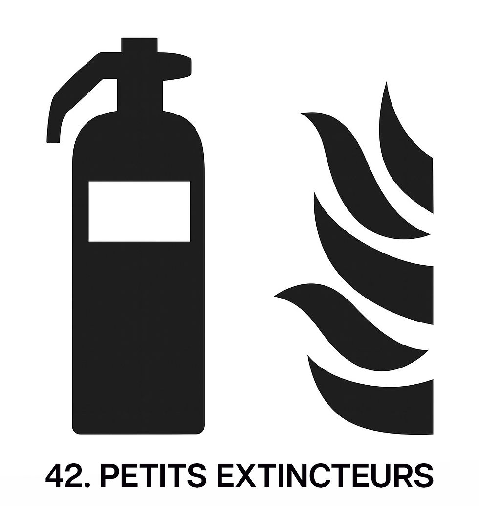 42. Petits exticteurs