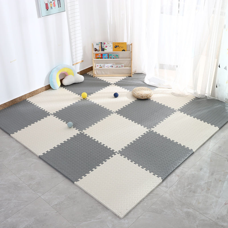 Thumbnail: 4~20Pcs Puzzle Fitness Mat, Eva Interlocking Foam Floor Tiles for Home Gym, Home