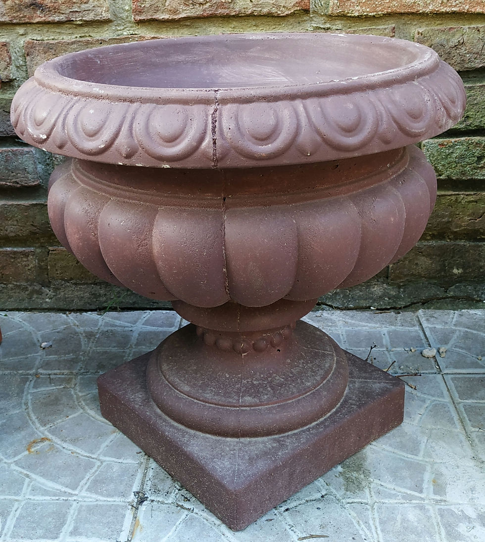 Miniatura: Maceta en color Bordeaux