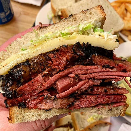 My friend is up in the NY _ Katz Deli wi