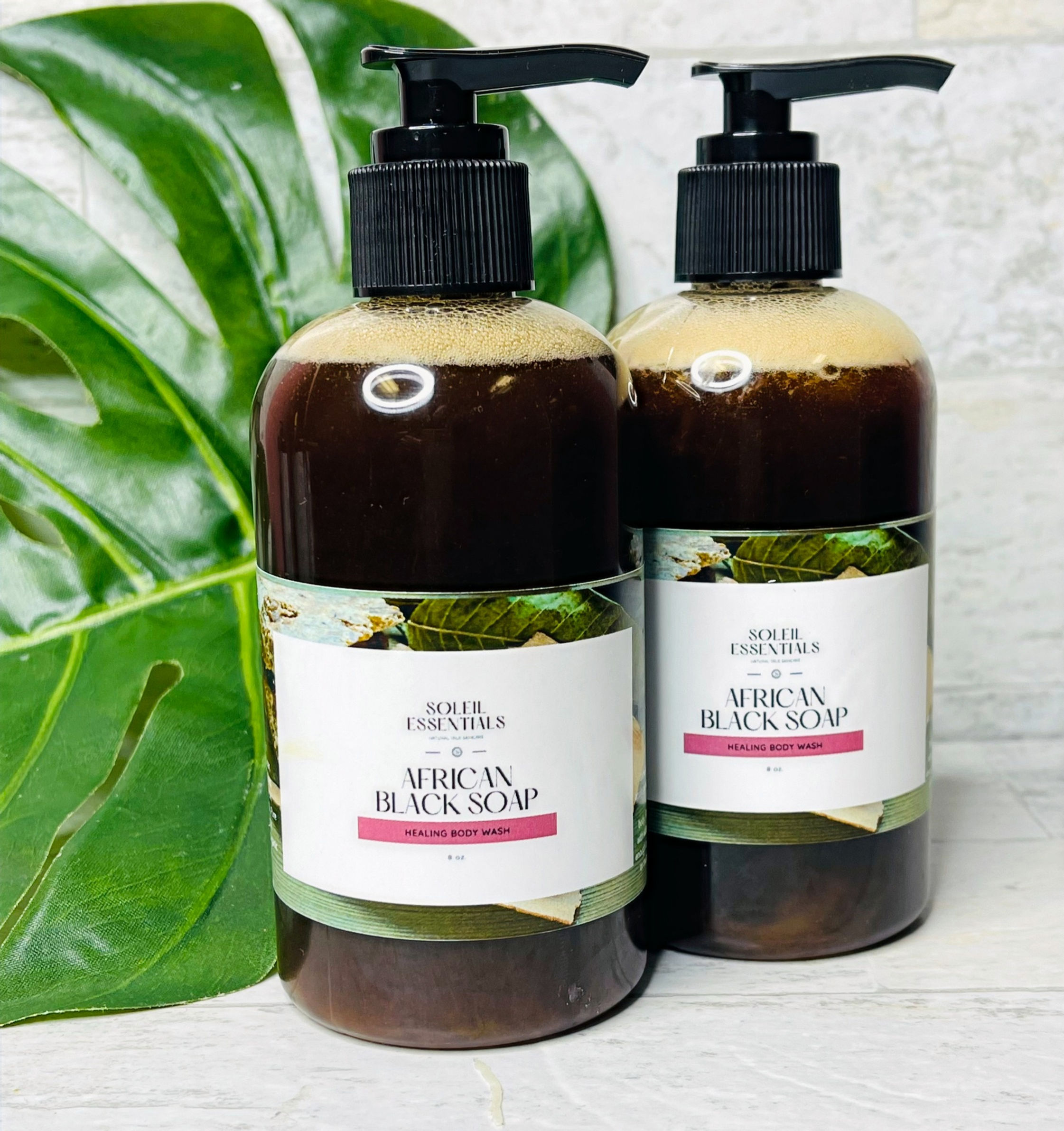 LIQUID AFRICAN BLACK SOAP