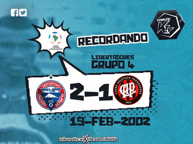 UN DÍA COMO HOY OLMEDO GANÓ EN LIBERTADORES