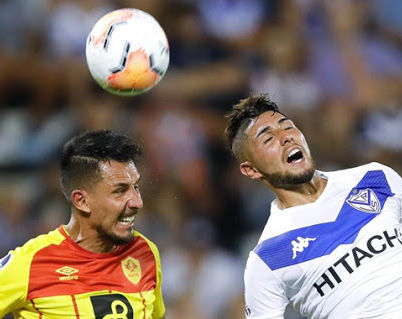 AUCAS PERDIÓ EN LA SUDAMERICANA ANTE VÉLEZ
