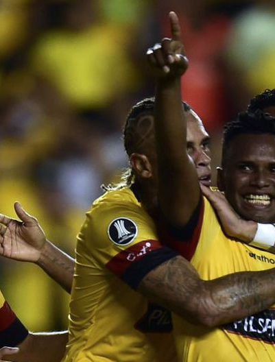 BARCELONA VENCIÓ A PROGRESO (COPA LIBERTADORES)