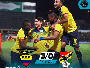 ECUADOR GOLEA A BOLIVIA EN CUENCA