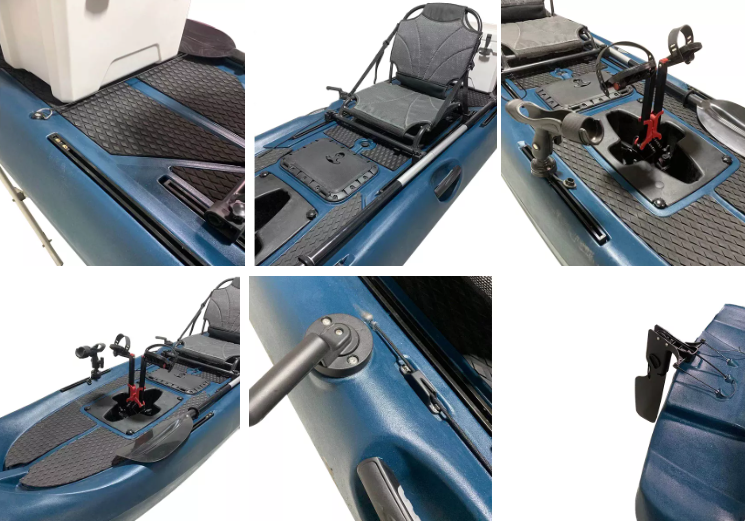 Thumbnail: New Design Single 12ft Pedal Fishing Kayak