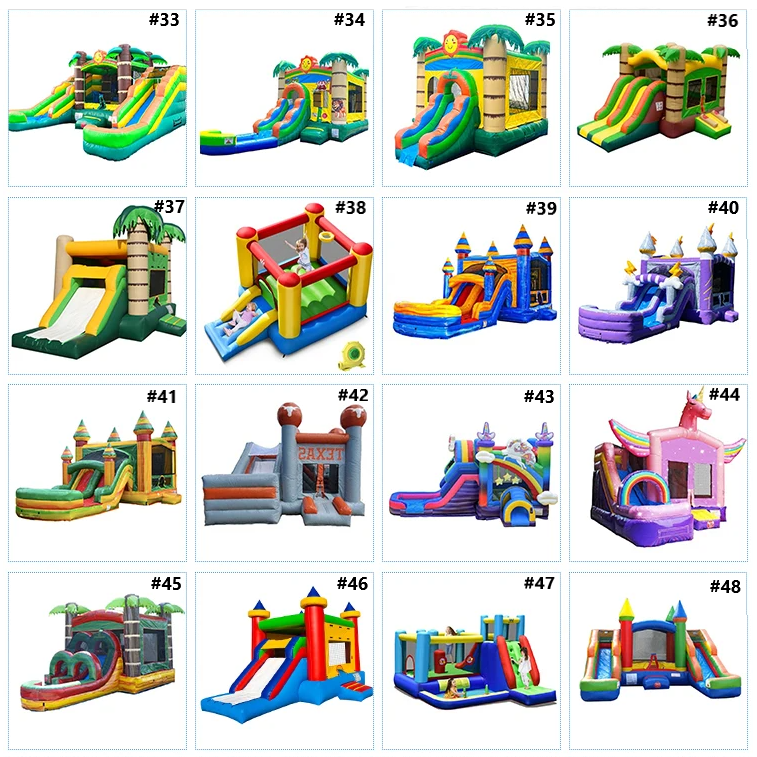 Thumbnail: Over 70 Custom Inflatable Castle Styles