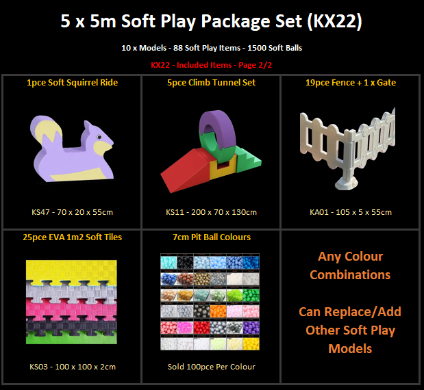 Thumbnail: 5 x 5m Soft Play Package